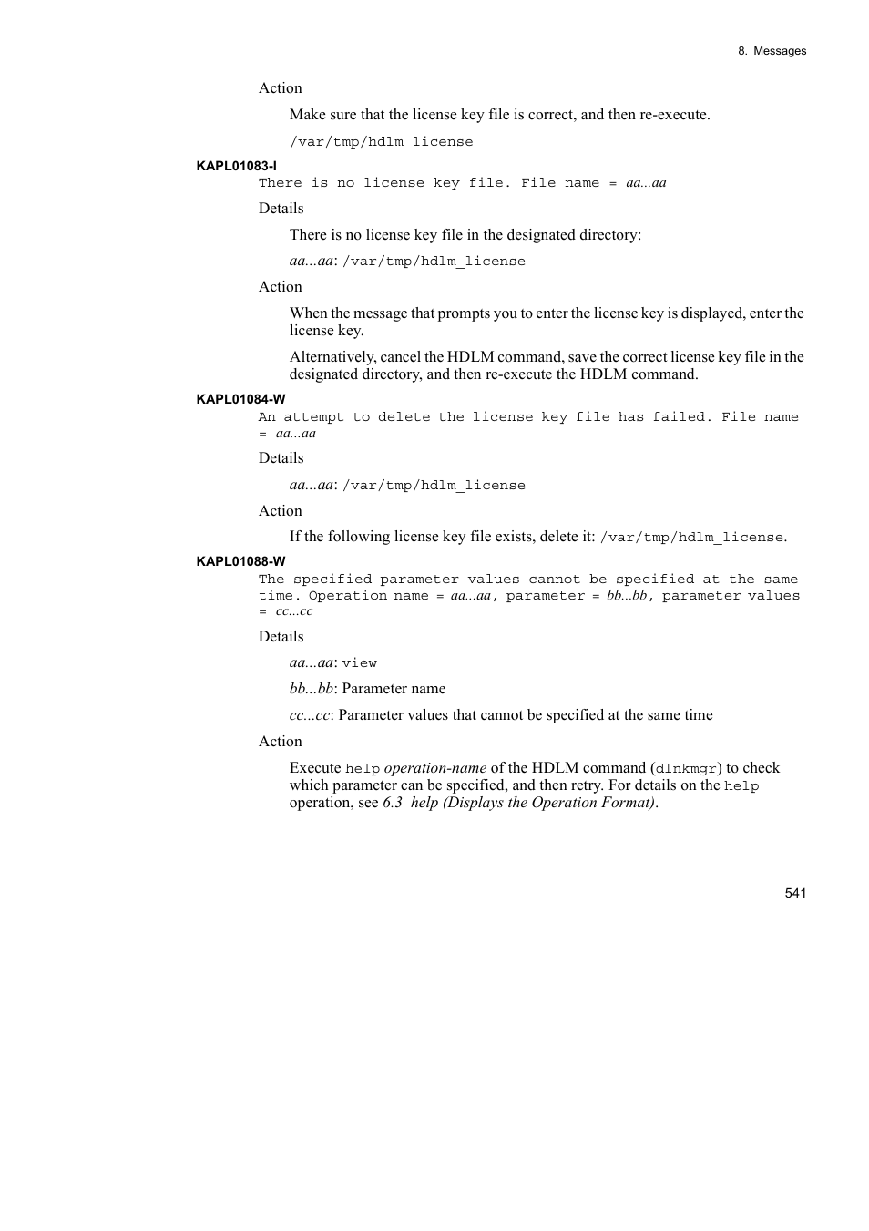 HP Hitachi Dynamic Link Manager Software User Manual | Page 565 / 746