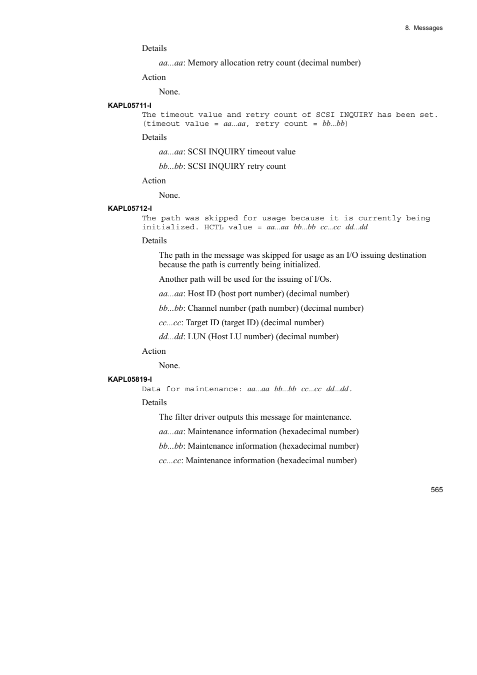 HP Hitachi Dynamic Link Manager Software User Manual | Page 589 / 746