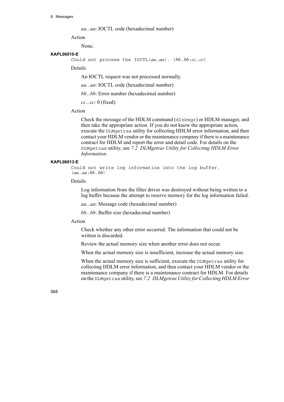 HP Hitachi Dynamic Link Manager Software User Manual | Page 592 / 746