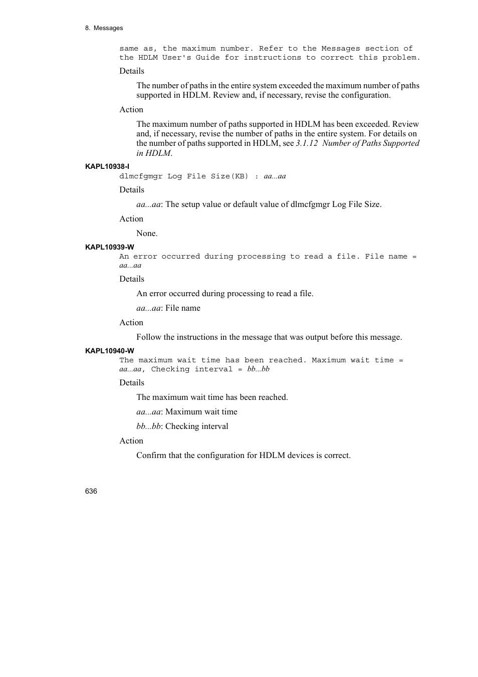 HP Hitachi Dynamic Link Manager Software User Manual | Page 660 / 746