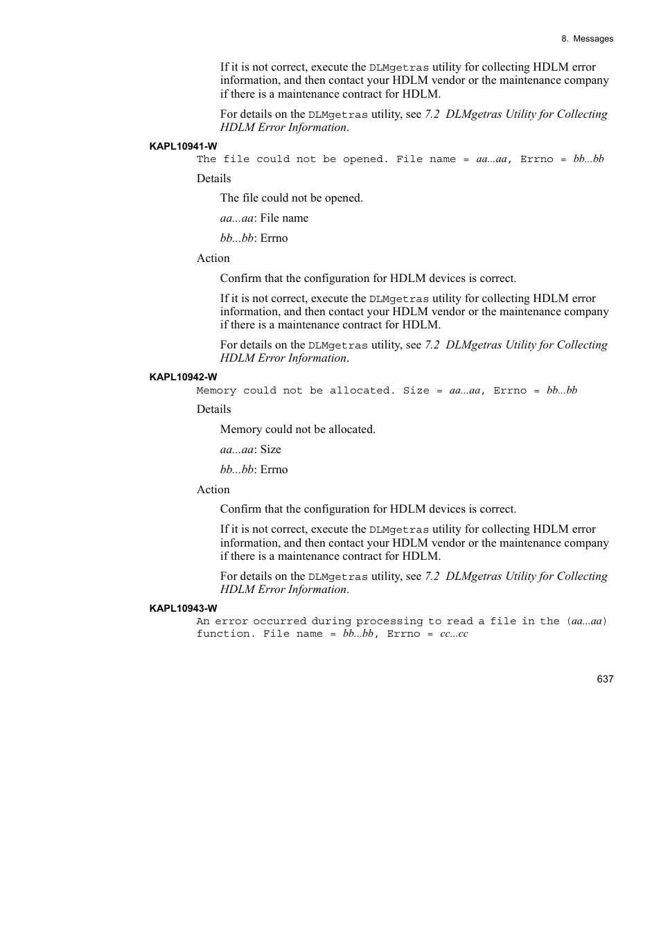 HP Hitachi Dynamic Link Manager Software User Manual | Page 661 / 746