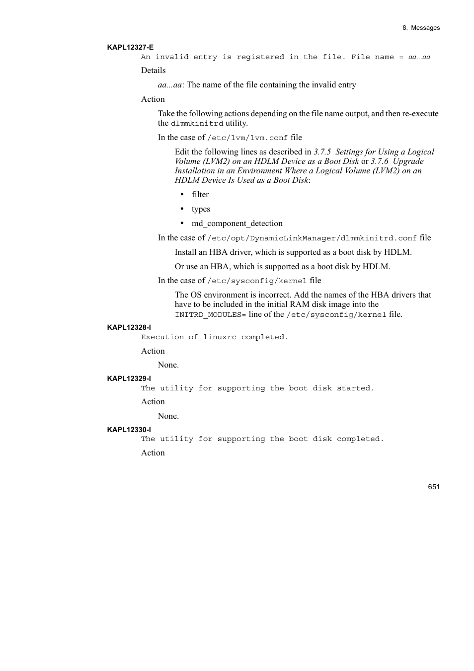 HP Hitachi Dynamic Link Manager Software User Manual | Page 675 / 746