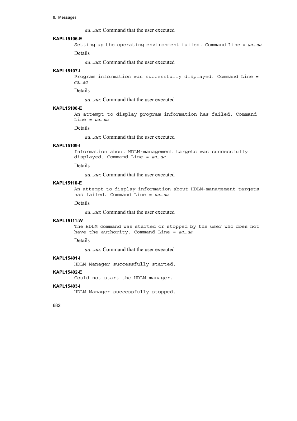 HP Hitachi Dynamic Link Manager Software User Manual | Page 706 / 746