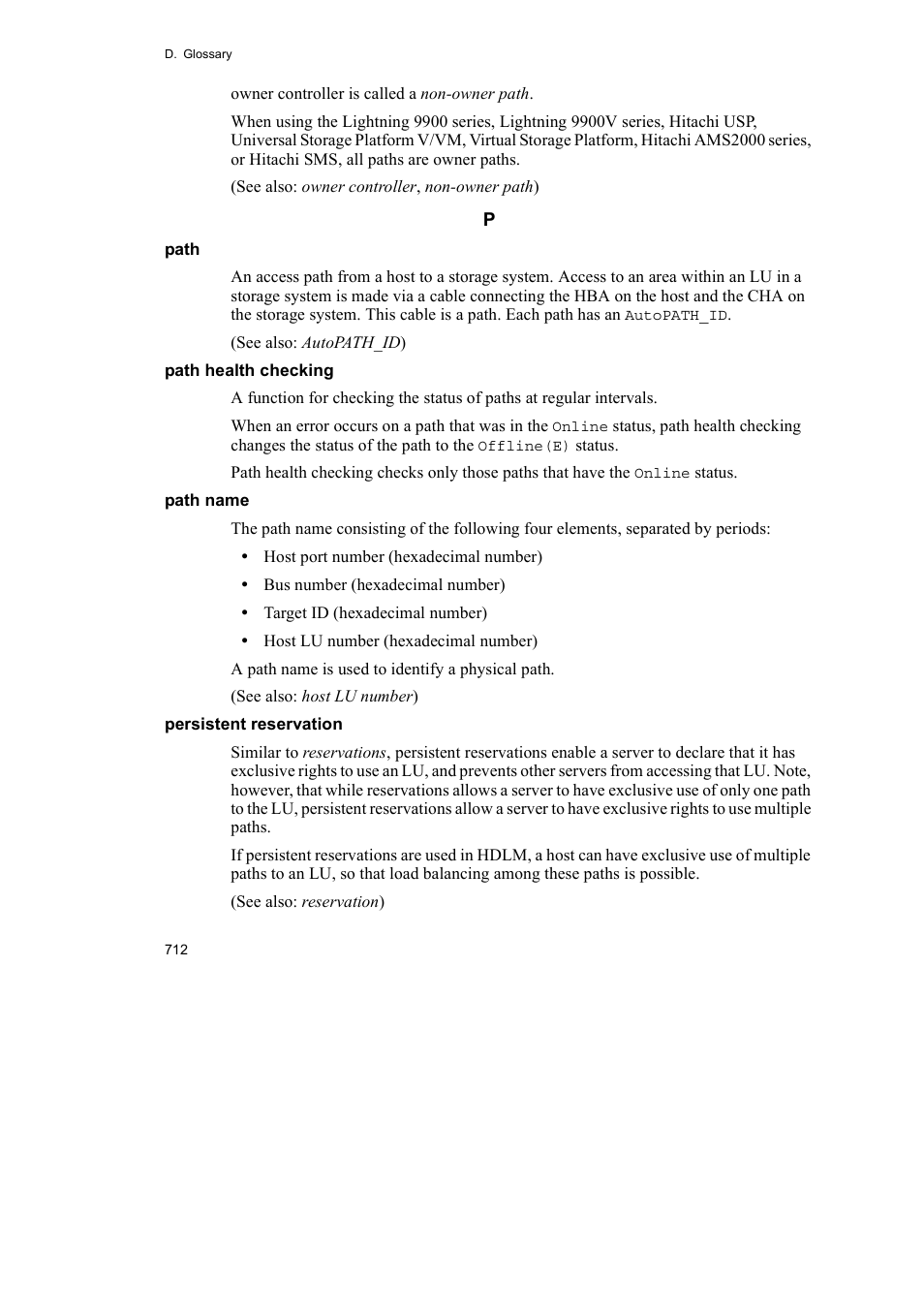 HP Hitachi Dynamic Link Manager Software User Manual | Page 736 / 746