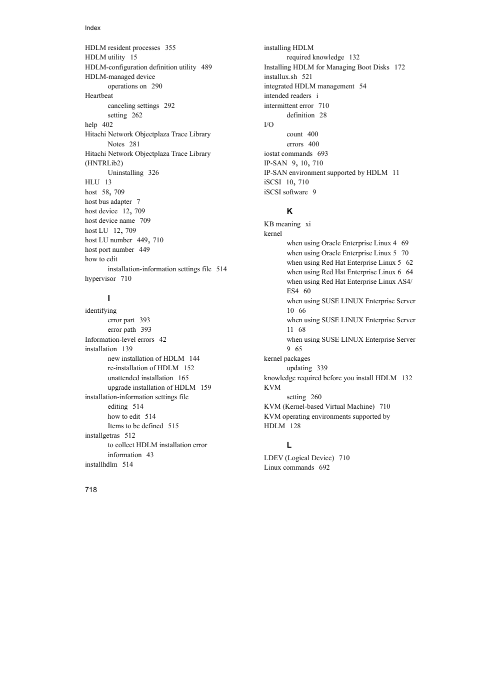 HP Hitachi Dynamic Link Manager Software User Manual | Page 742 / 746