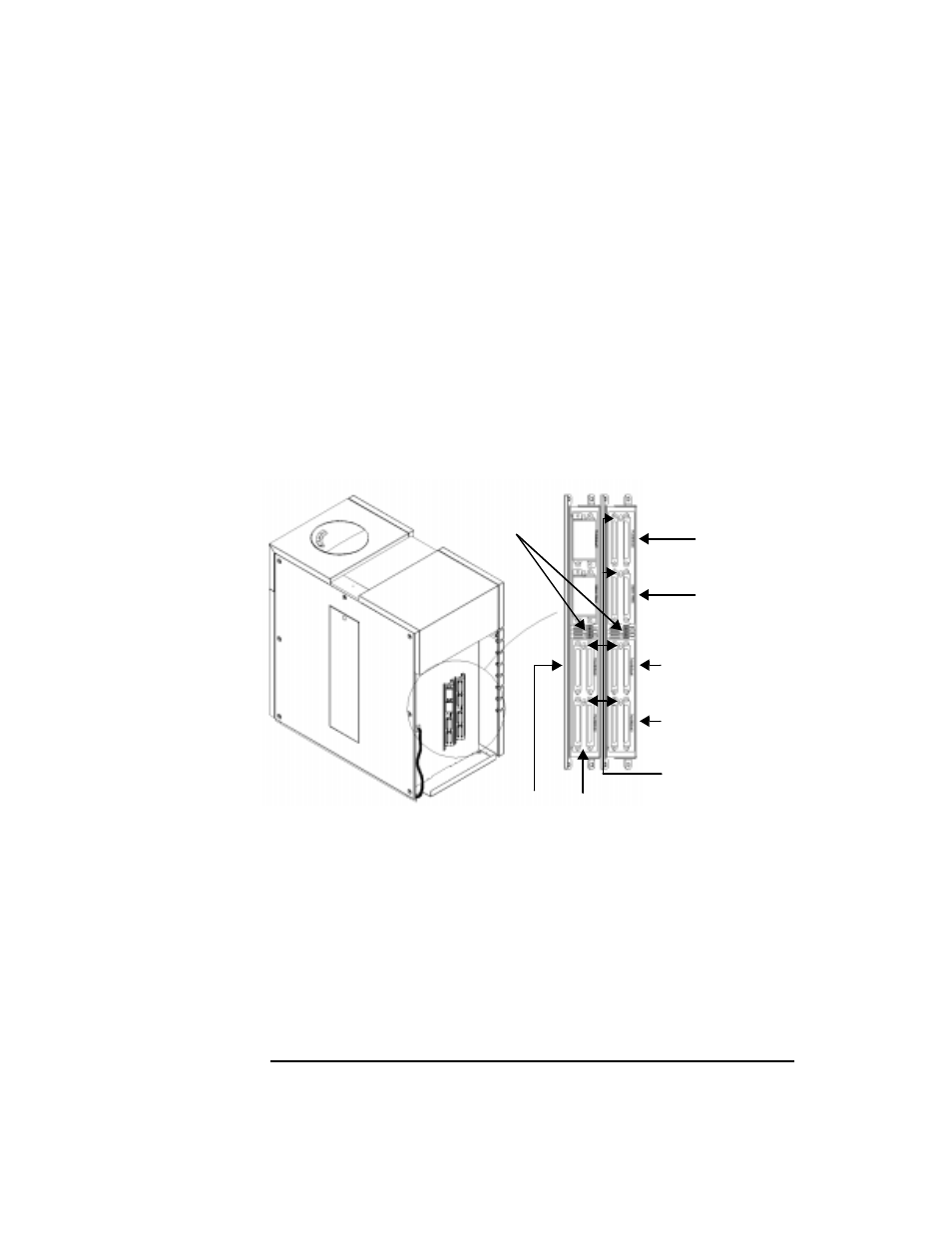 Scsi ports | HP Surestore 2.28 Tape Library User Manual | Page 20 / 110