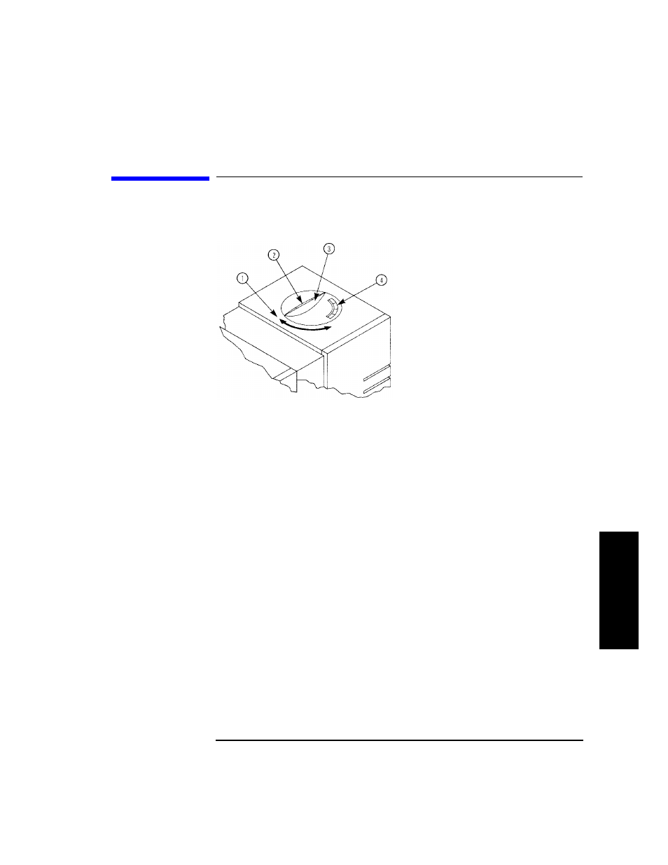 Operating the control panel | HP Surestore 2.28 Tape Library User Manual | Page 47 / 110