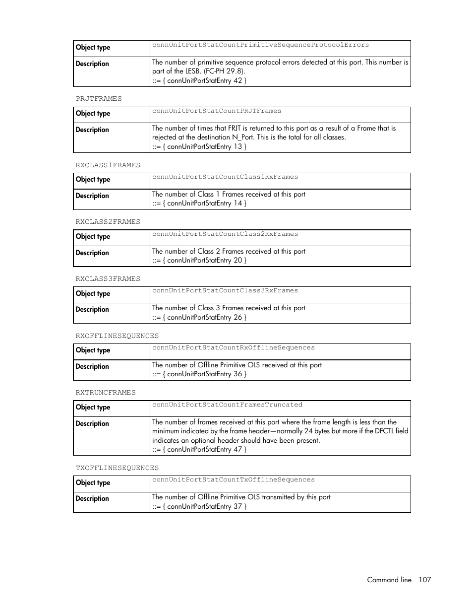 HP Virtual Connect 4Gb Fibre Channel Module for c-Class BladeSystem User Manual | Page 107 / 131