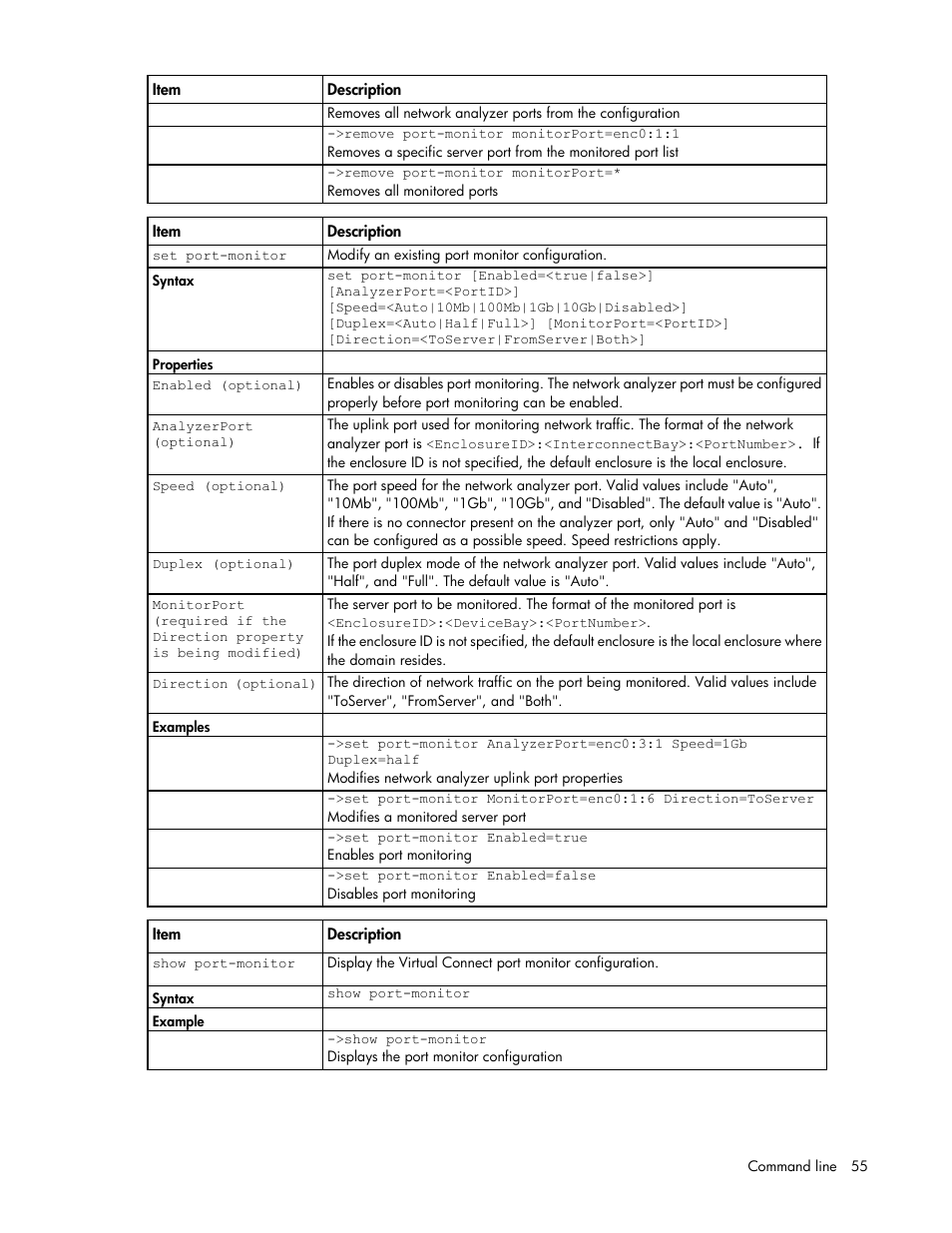 HP Virtual Connect 4Gb Fibre Channel Module for c-Class BladeSystem User Manual | Page 55 / 131