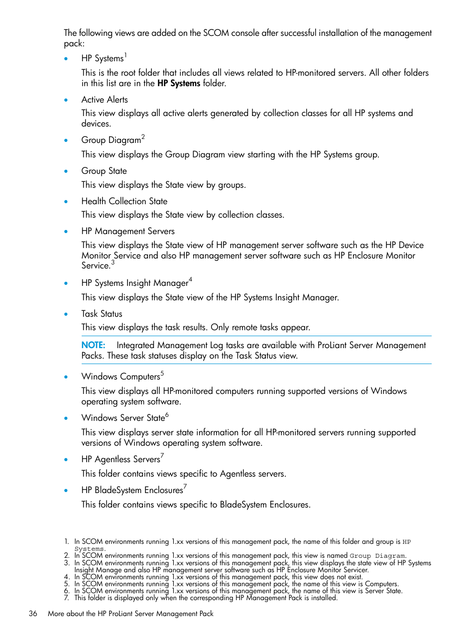 HP OneView for Microsoft System Center User Manual | Page 36 / 95