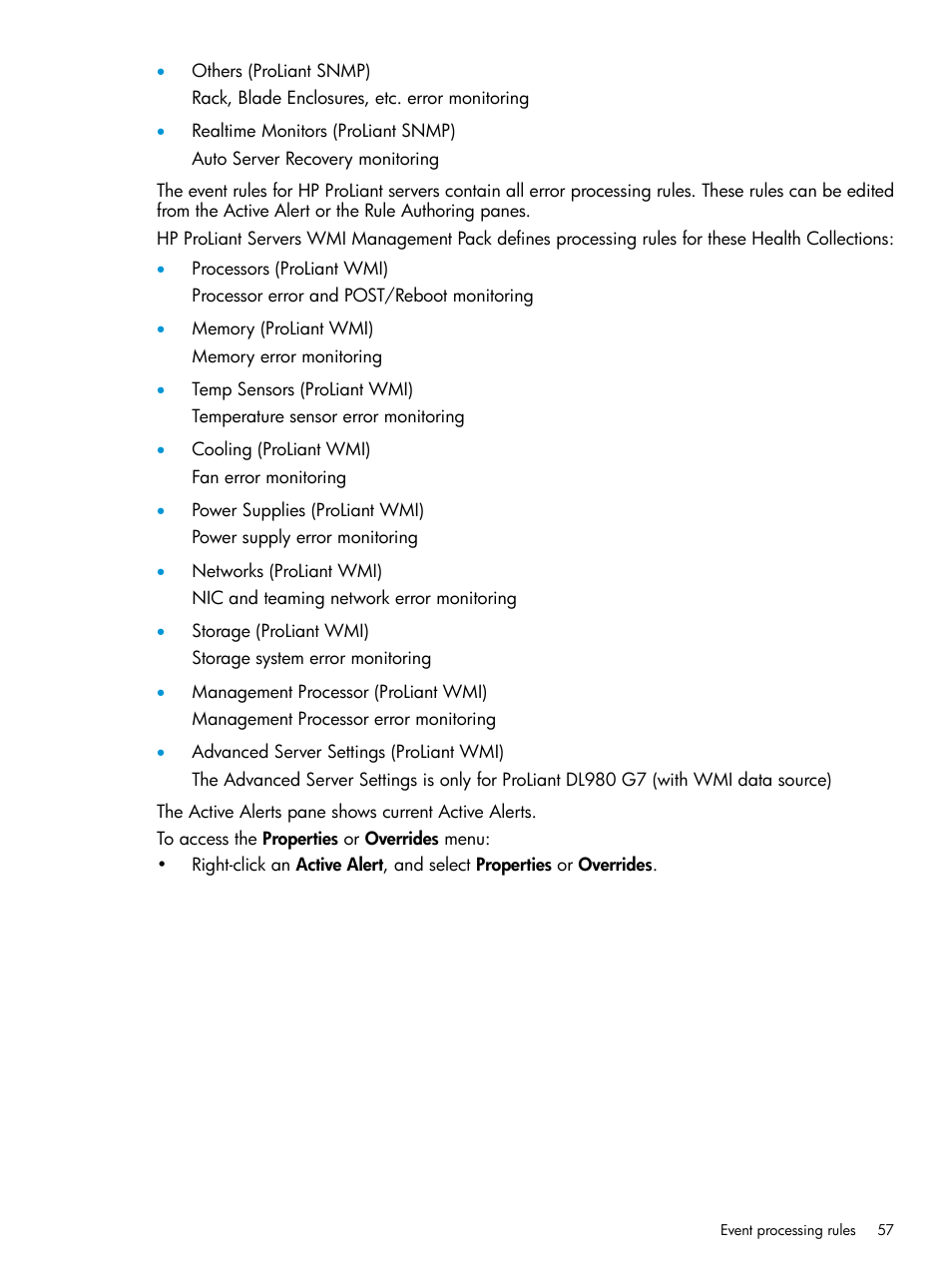 HP OneView for Microsoft System Center User Manual | Page 57 / 95