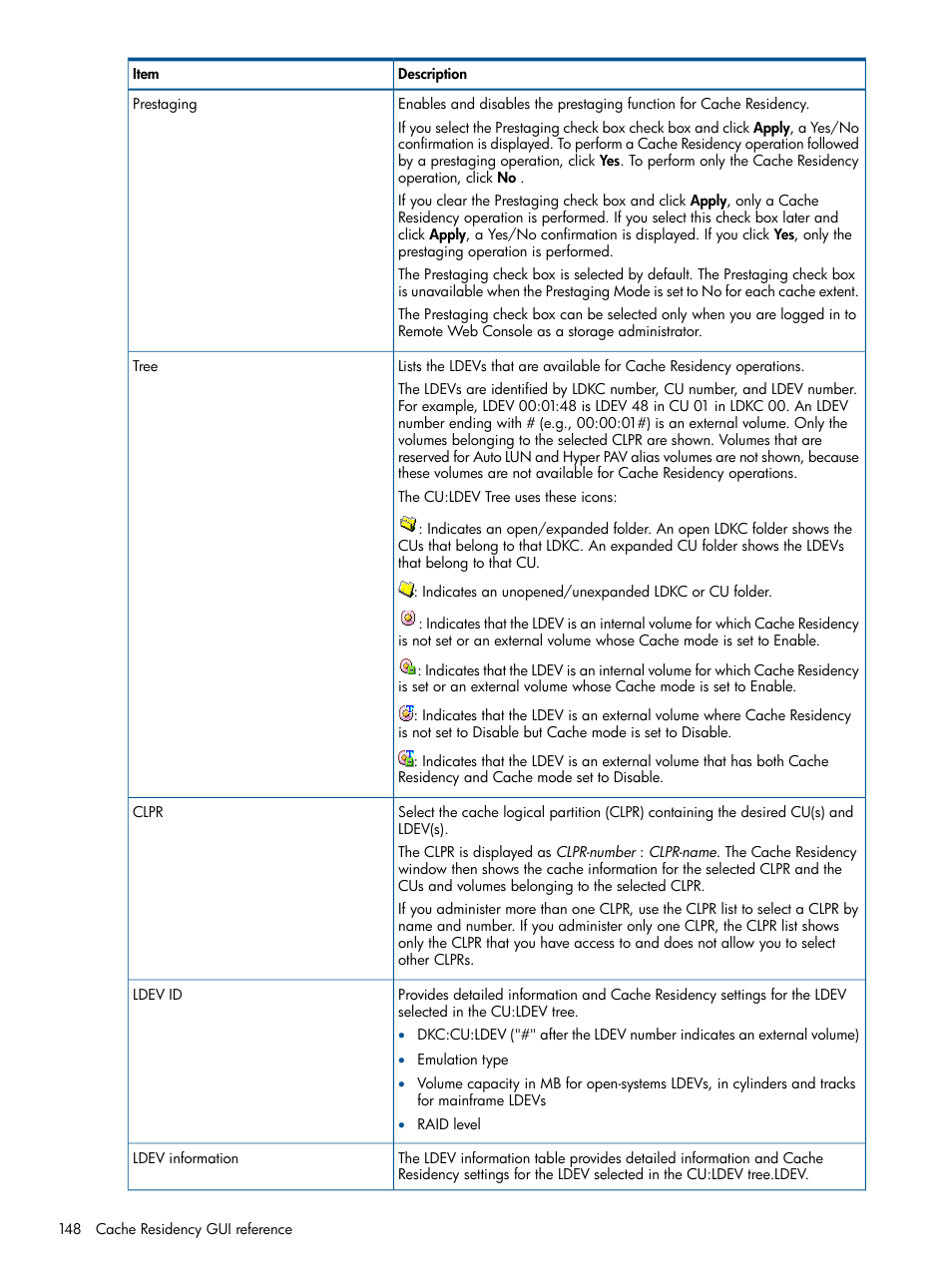 HP XP P9500 Storage User Manual | Page 148 / 157