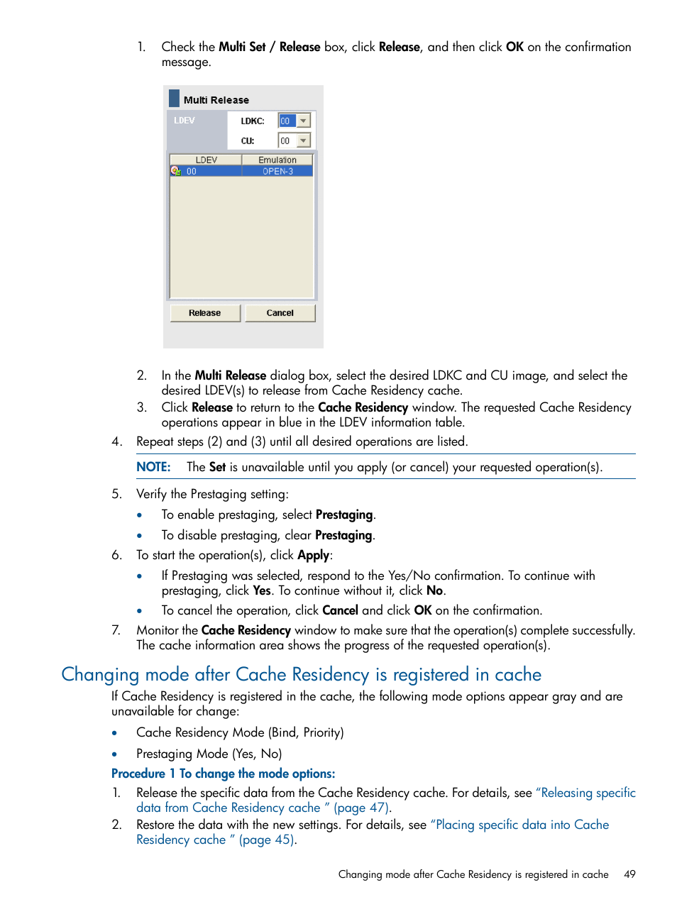 HP XP P9500 Storage User Manual | Page 49 / 157