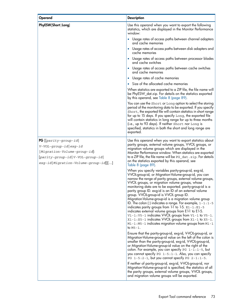 HP XP P9500 Storage User Manual | Page 73 / 157