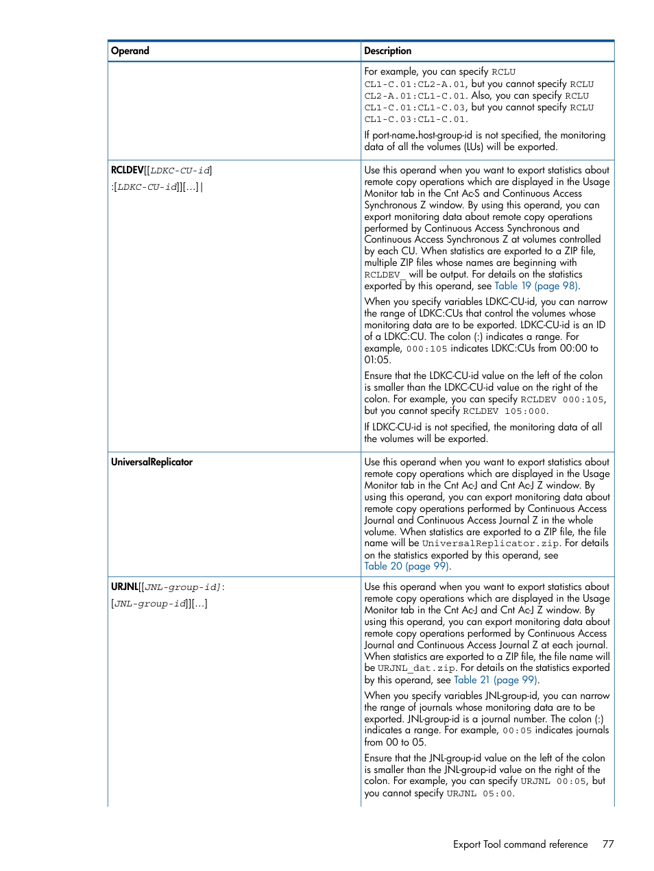 HP XP P9500 Storage User Manual | Page 77 / 157