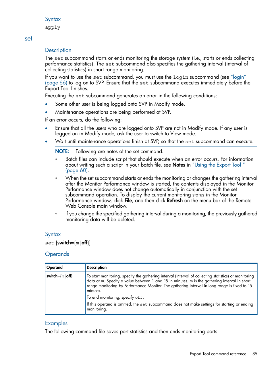 HP XP P9500 Storage User Manual | Page 85 / 157