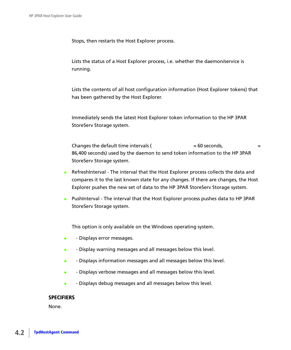 HP 3PAR Host Explorer Software User Manual | Page 20 / 24