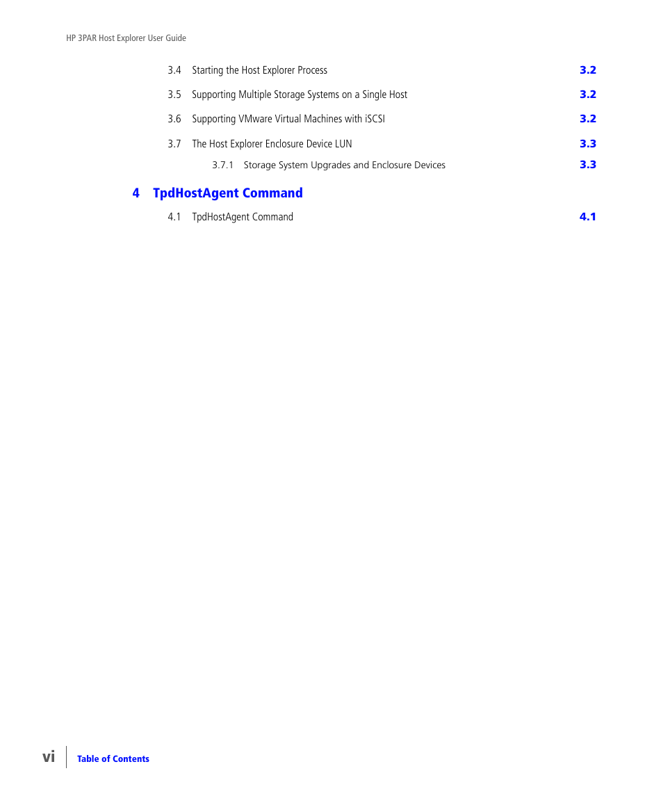 4tpdhostagent command | HP 3PAR Host Explorer Software User Manual | Page 6 / 24