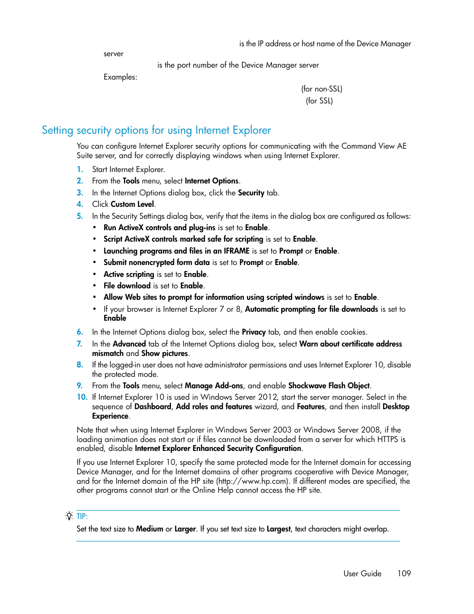 HP XP P9000 Command View Advanced Edition Software User Manual | Page 109 / 170