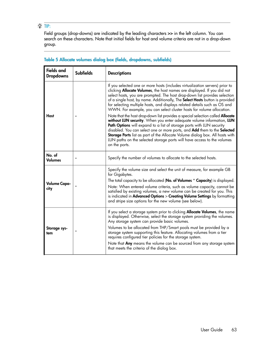 HP XP P9000 Command View Advanced Edition Software User Manual | Page 63 / 170