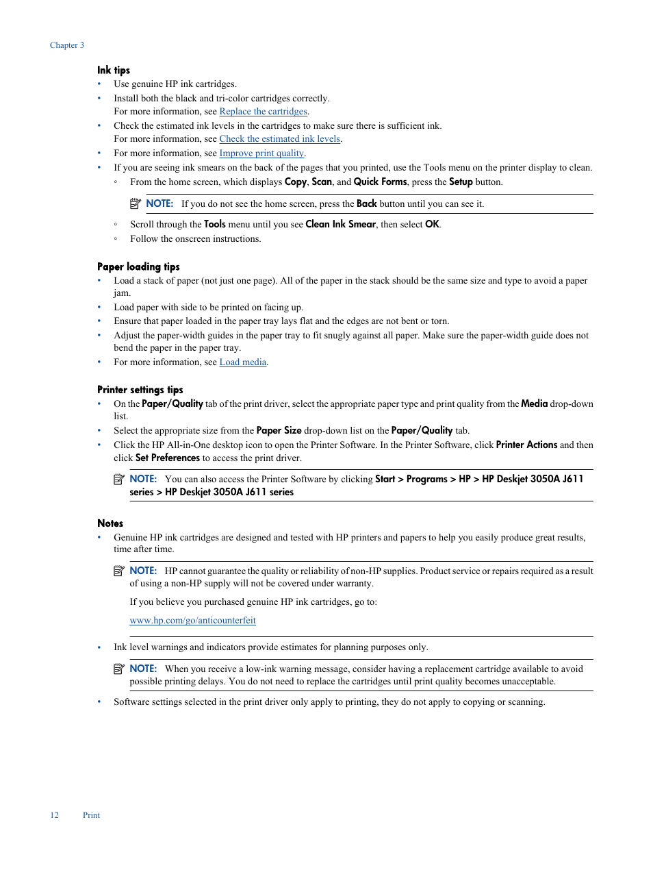 HP Deskjet 3050A User Manual | Page 14 / 58