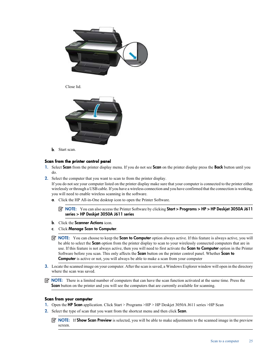 HP Deskjet 3050A User Manual | Page 27 / 58