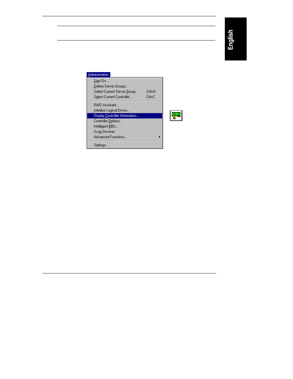 Displaying controller information | HP Netserver L Server series User Manual | Page 107 / 174