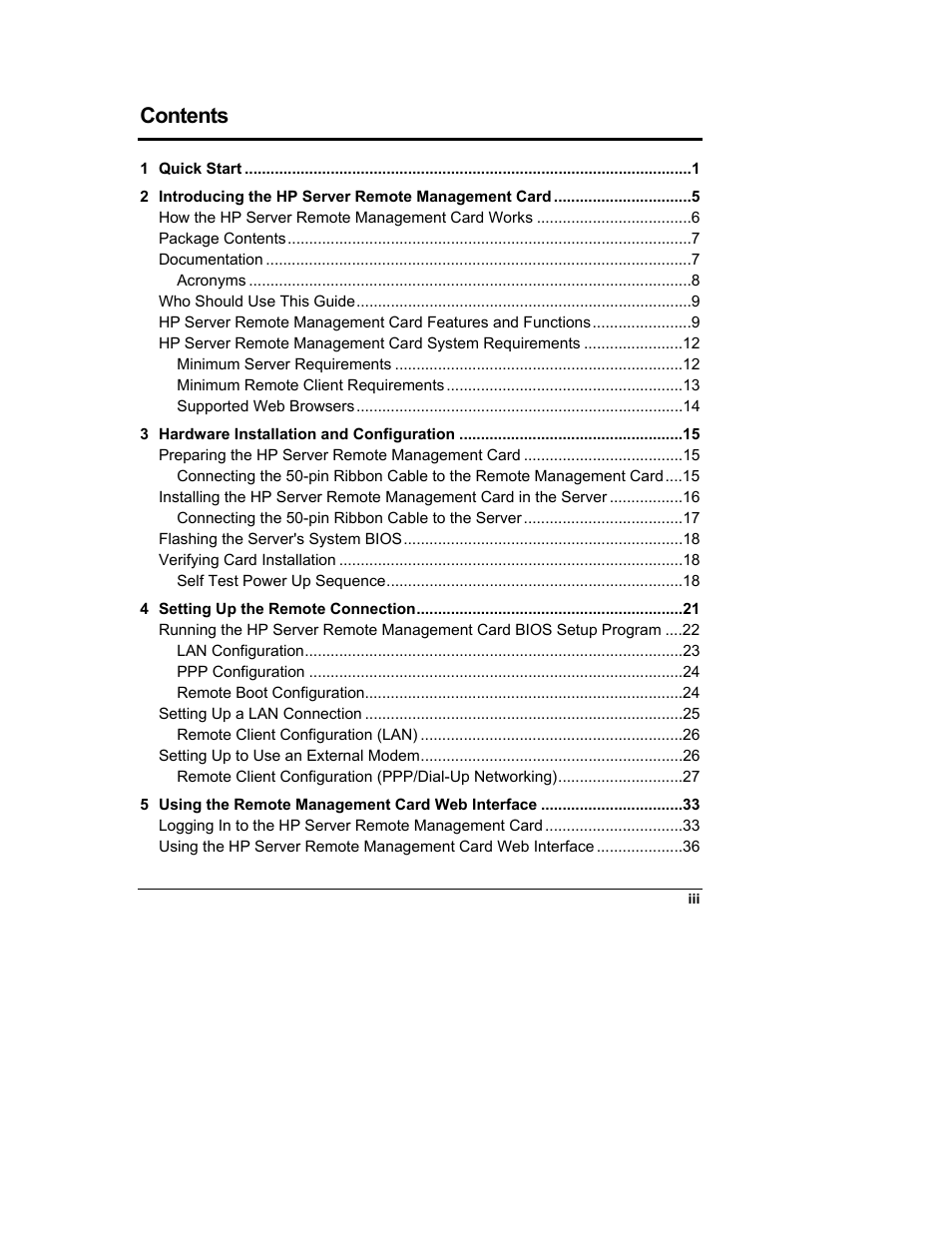 HP Server tc3100 series User Manual | Page 3 / 121