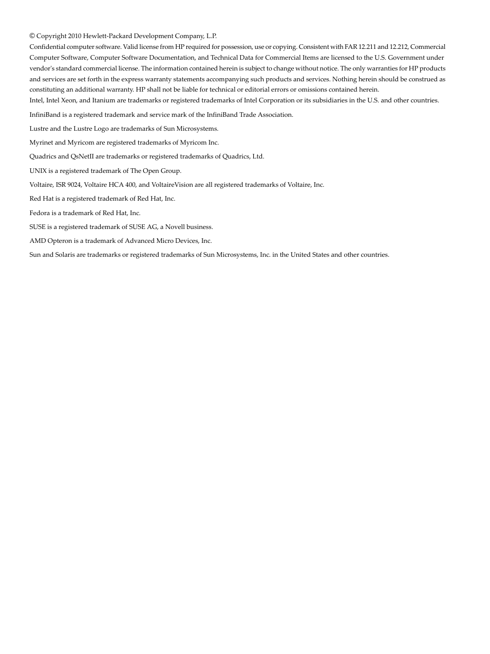 HP StorageWorks Scalable File Share User Manual | Page 2 / 84