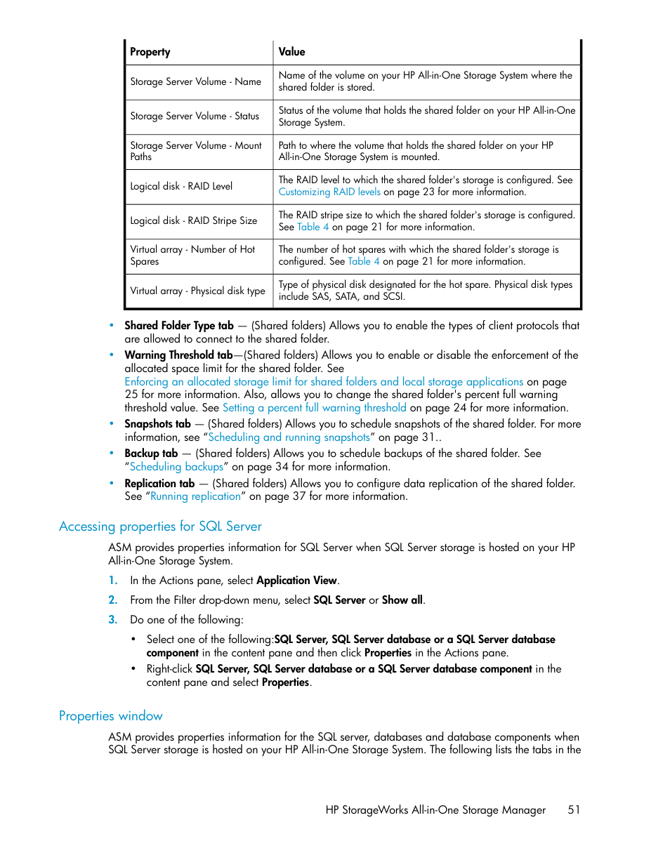 HP StorageWorks All-in-One SB600c Storage Blade User Manual | Page 51 / 80