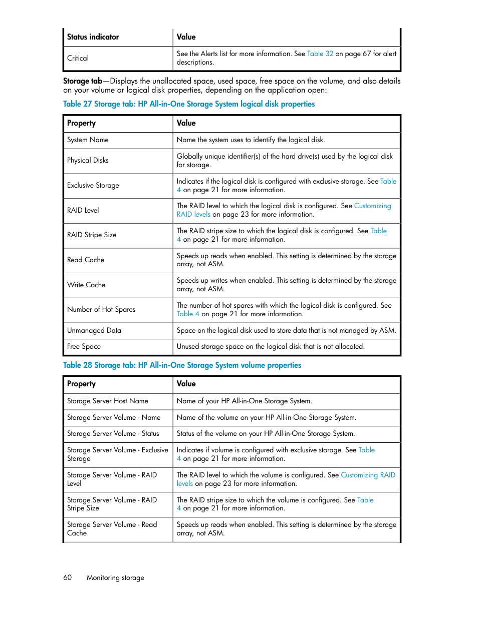 HP StorageWorks All-in-One SB600c Storage Blade User Manual | Page 60 / 80