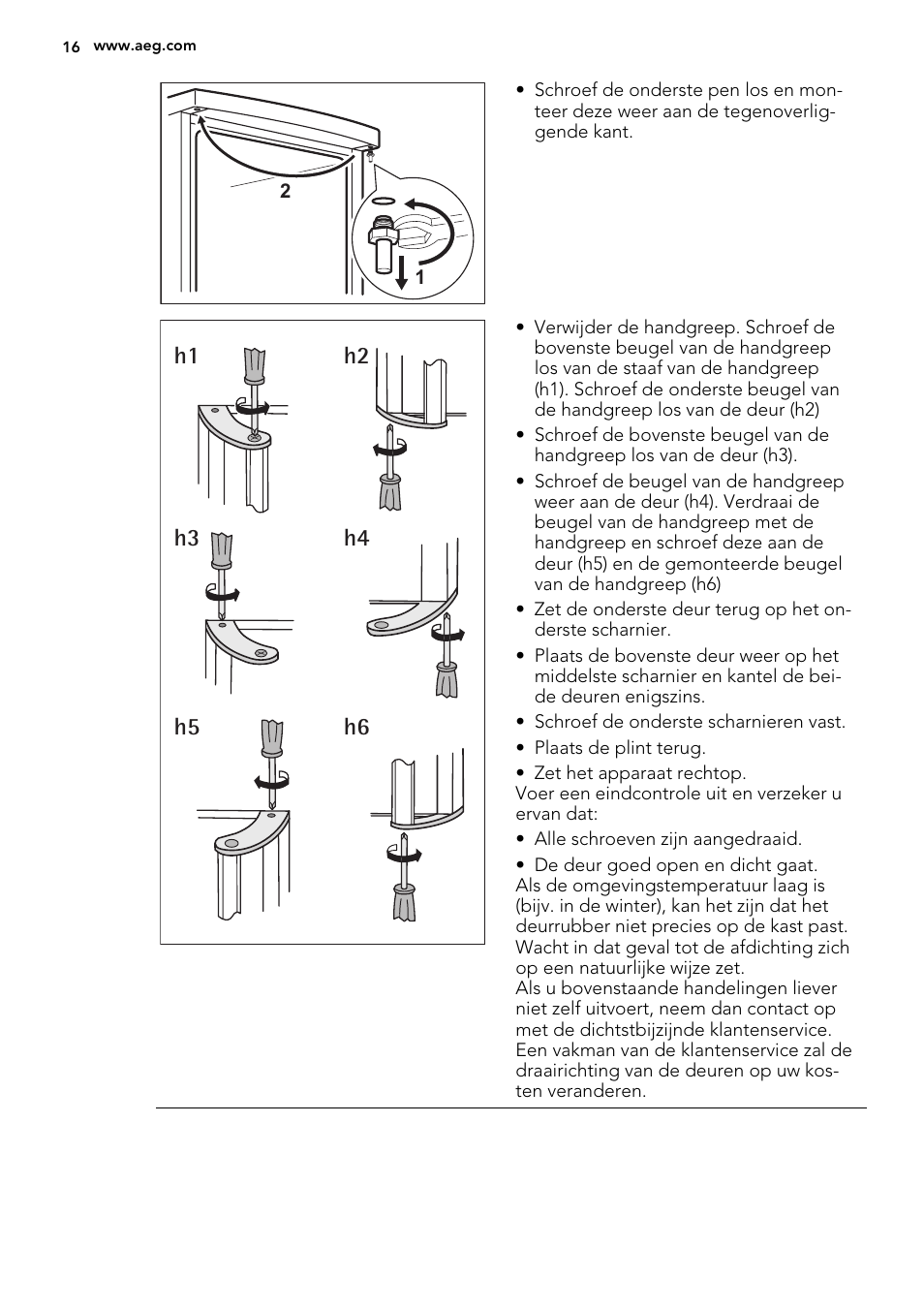 AEG S63300KDX0 User Manual | Page 16 / 76