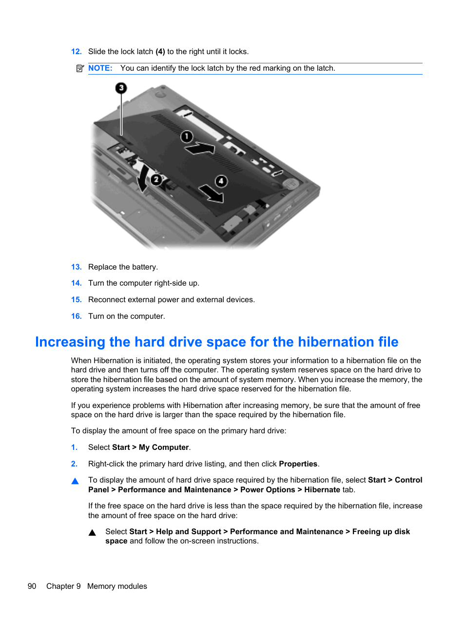 HP ProBook 5220m Notebook PC User Manual | Page 102 / 145