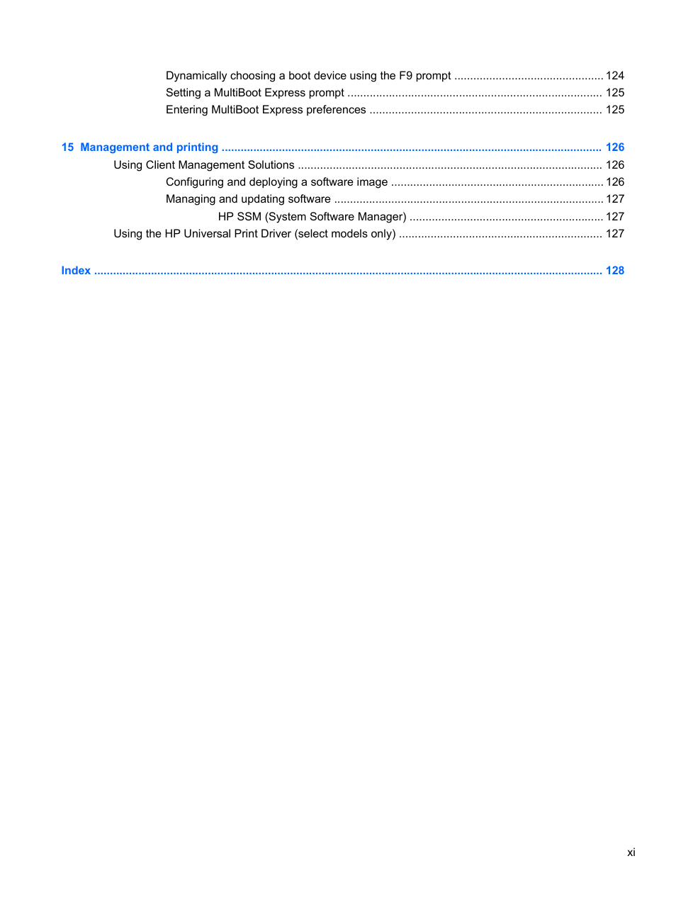 HP ProBook 5220m Notebook PC User Manual | Page 11 / 145