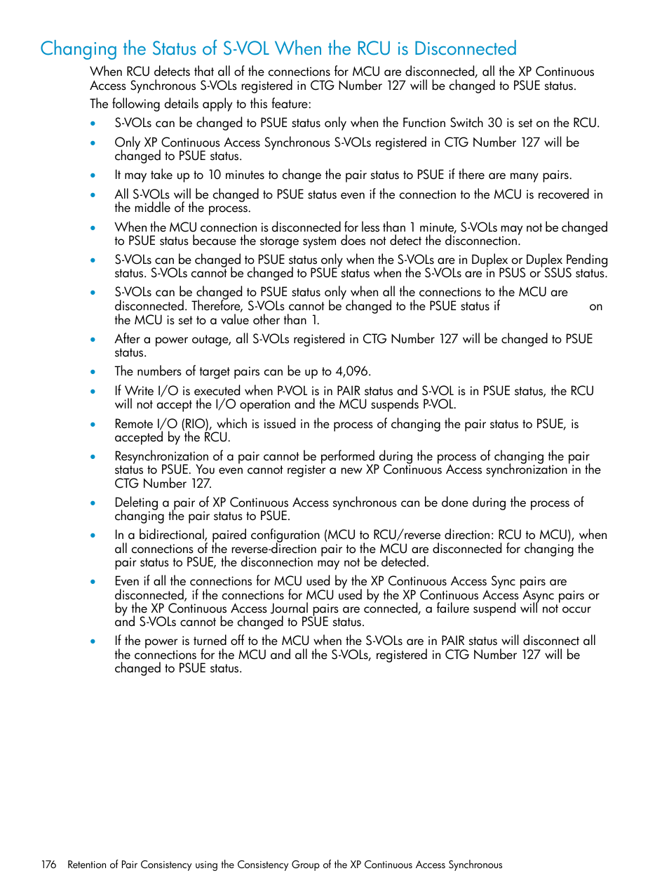 HP StorageWorks XP Remote Web Console Software User Manual | Page 176 / 180