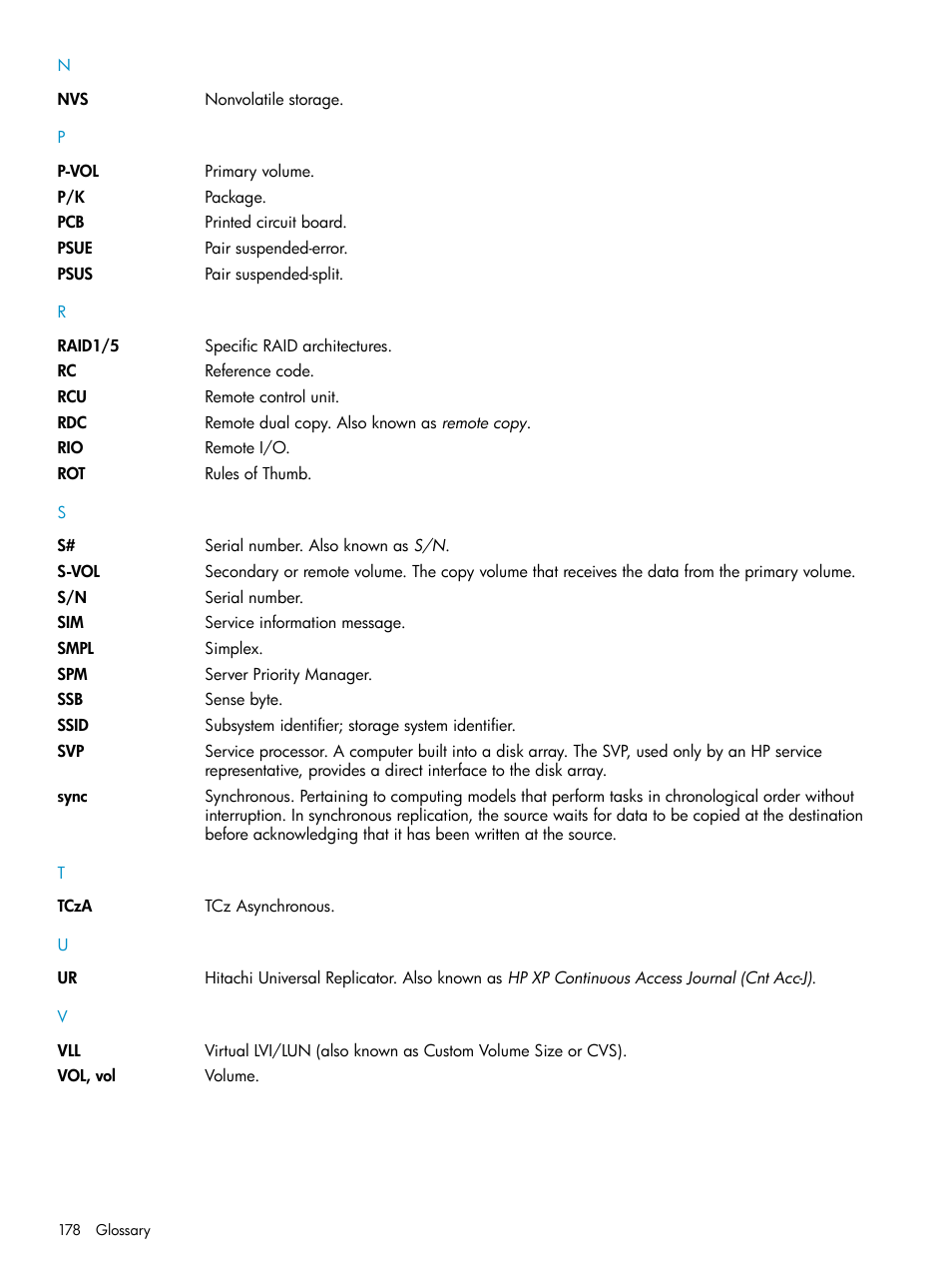HP StorageWorks XP Remote Web Console Software User Manual | Page 178 / 180