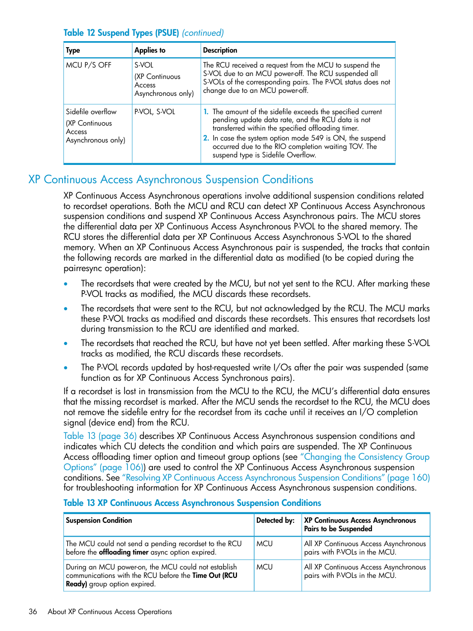 HP StorageWorks XP Remote Web Console Software User Manual | Page 36 / 180