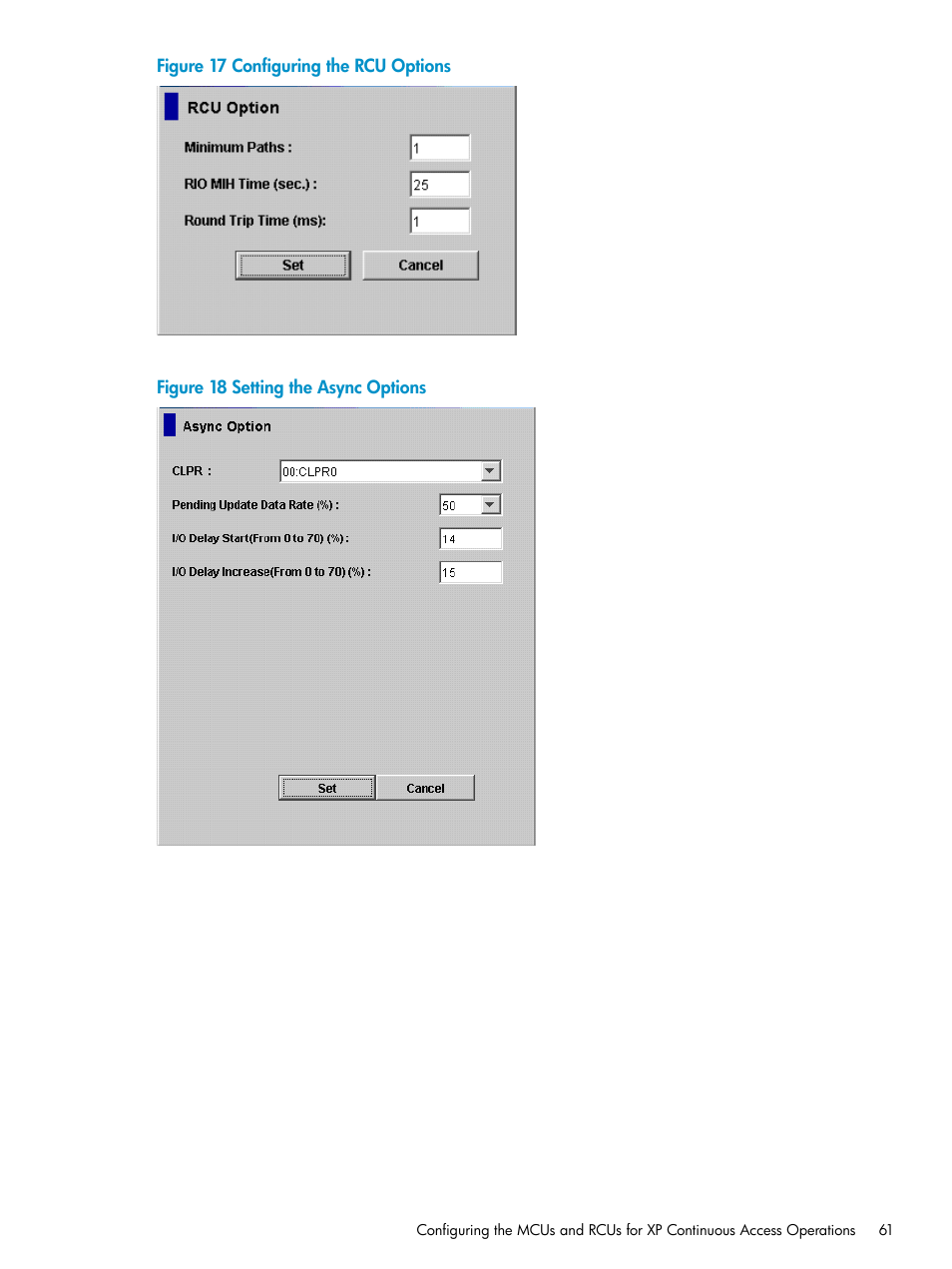 HP StorageWorks XP Remote Web Console Software User Manual | Page 61 / 180