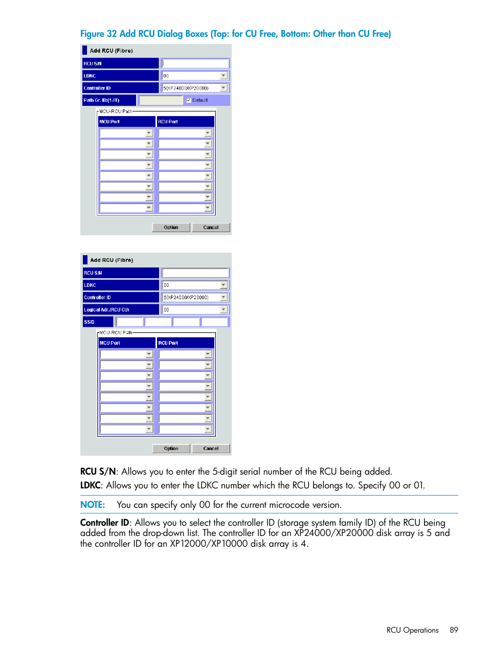 HP StorageWorks XP Remote Web Console Software User Manual | Page 89 / 180