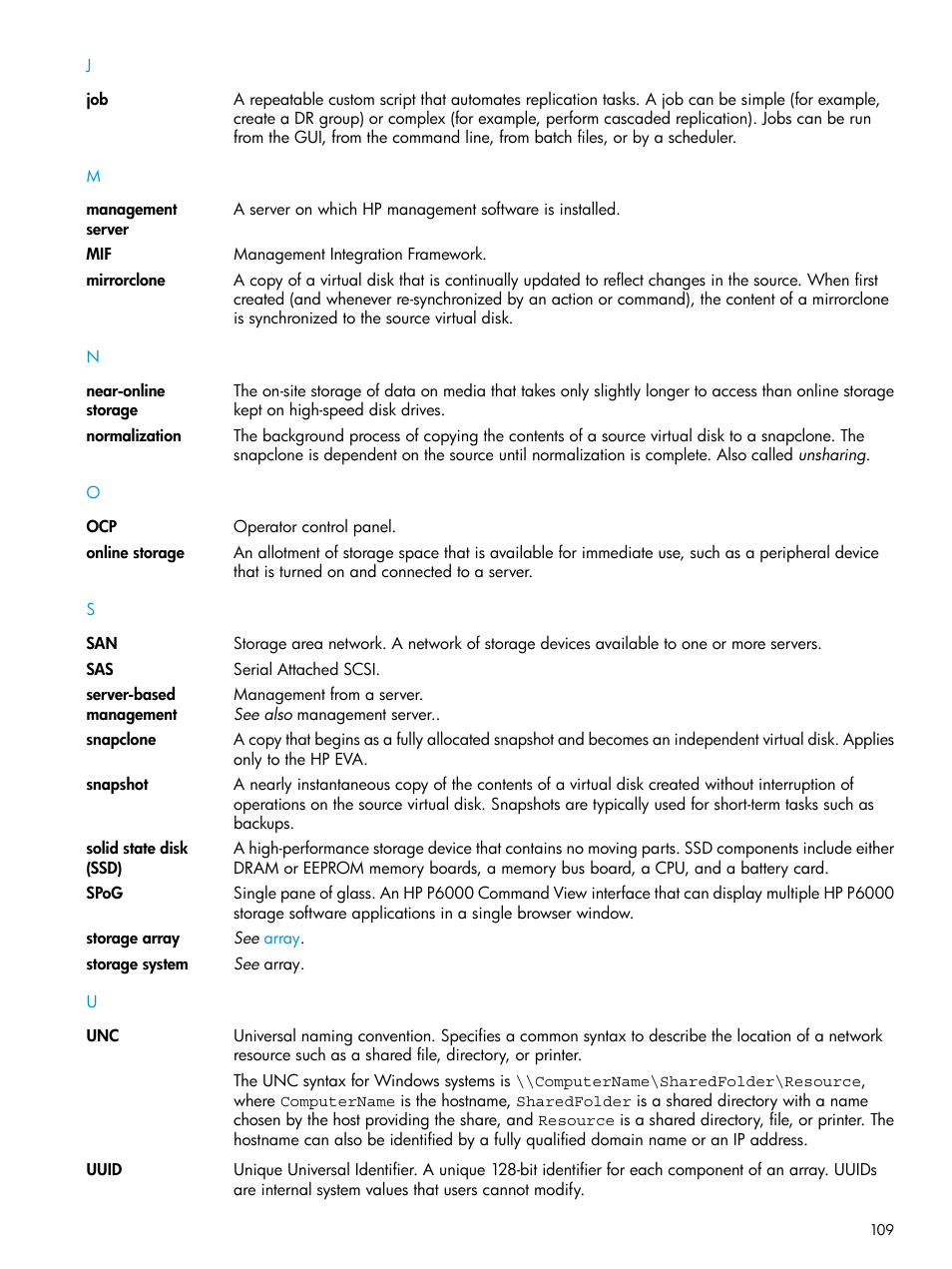 HP Command View EVA Software User Manual | Page 109 / 113