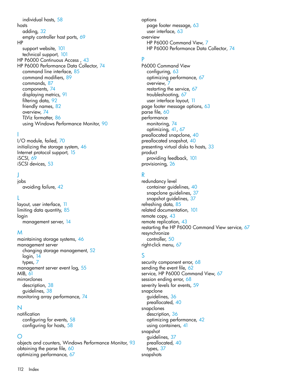 HP Command View EVA Software User Manual | Page 112 / 113