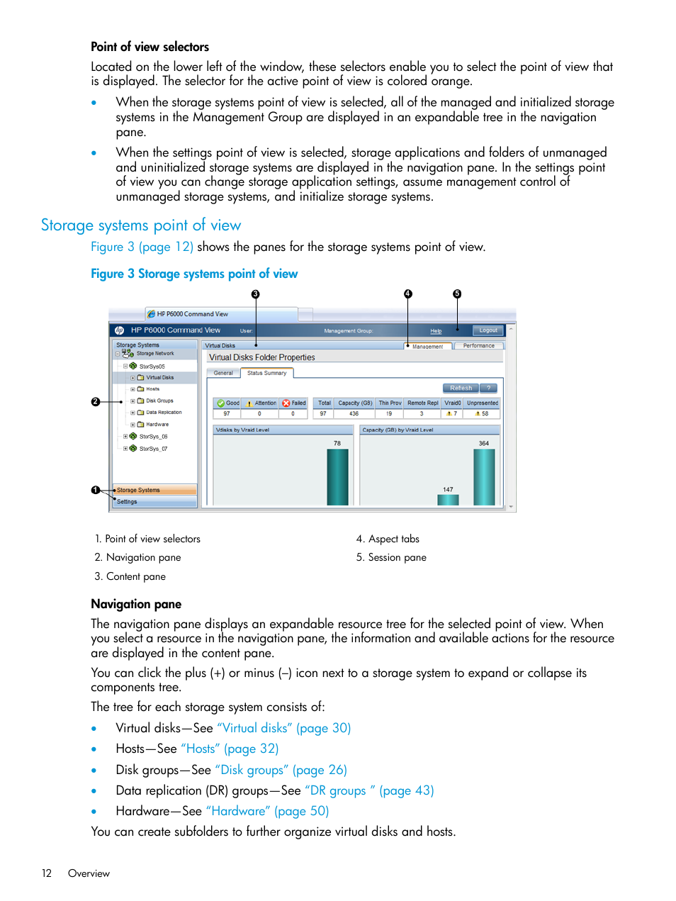 Storage systems point of view | HP Command View EVA Software User Manual | Page 12 / 113