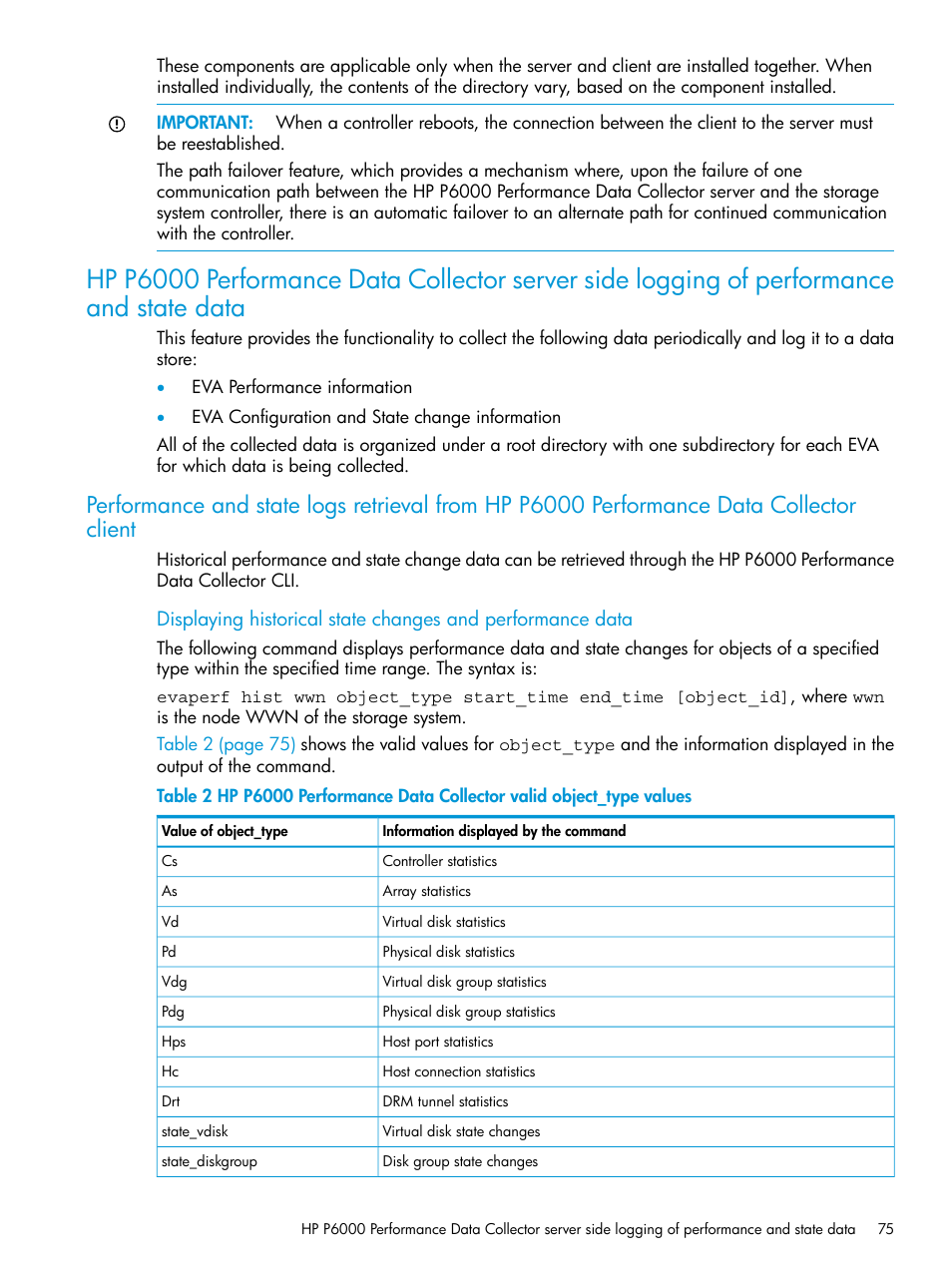 HP Command View EVA Software User Manual | Page 75 / 113