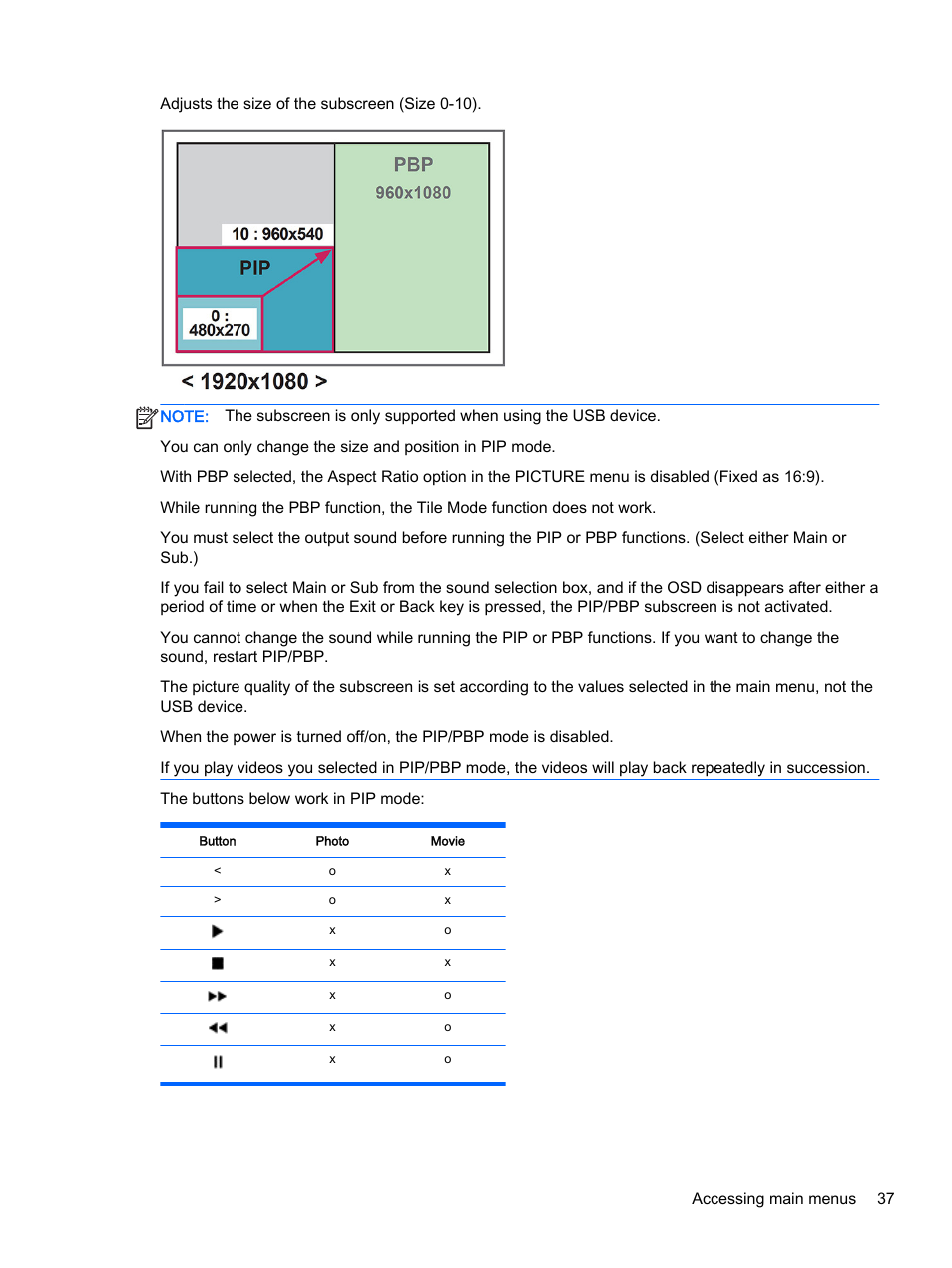 HP LD4245tm 41.92-inch Interactive LED Digital Signage Display User Manual | Page 47 / 114