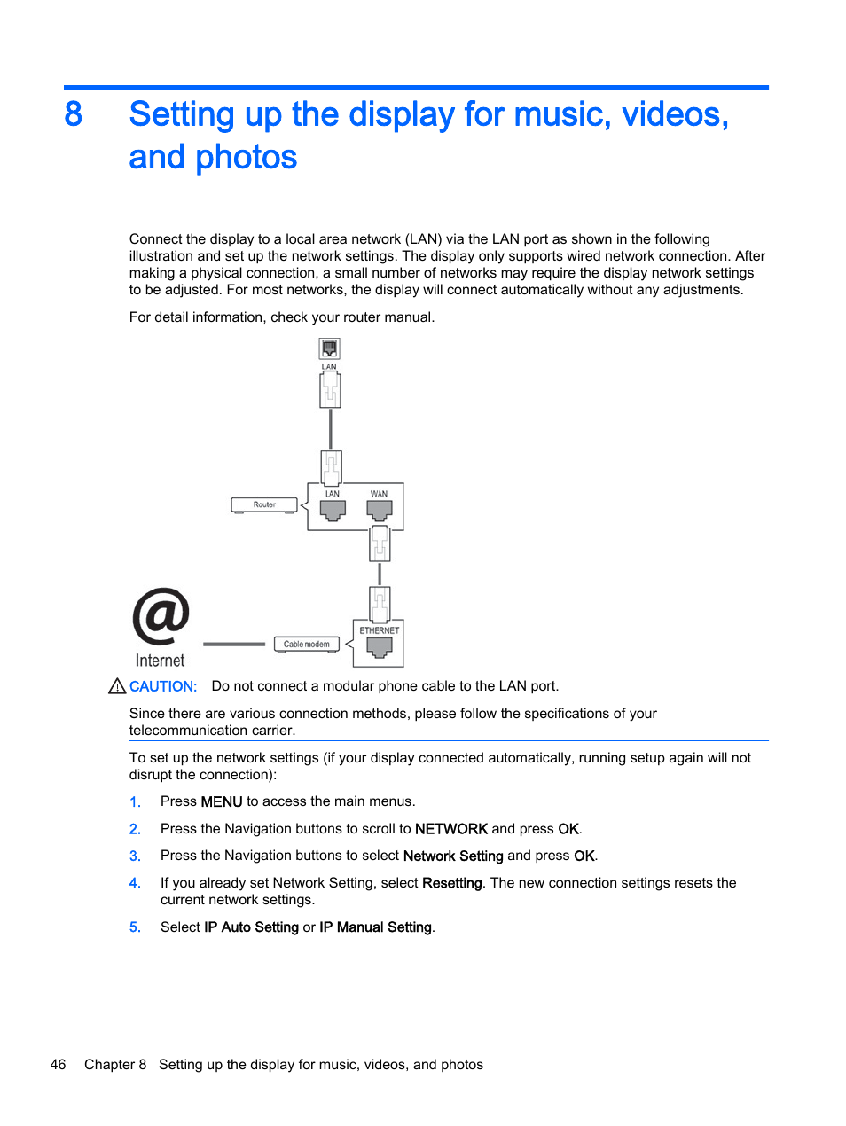 HP LD4245tm 41.92-inch Interactive LED Digital Signage Display User Manual | Page 56 / 114