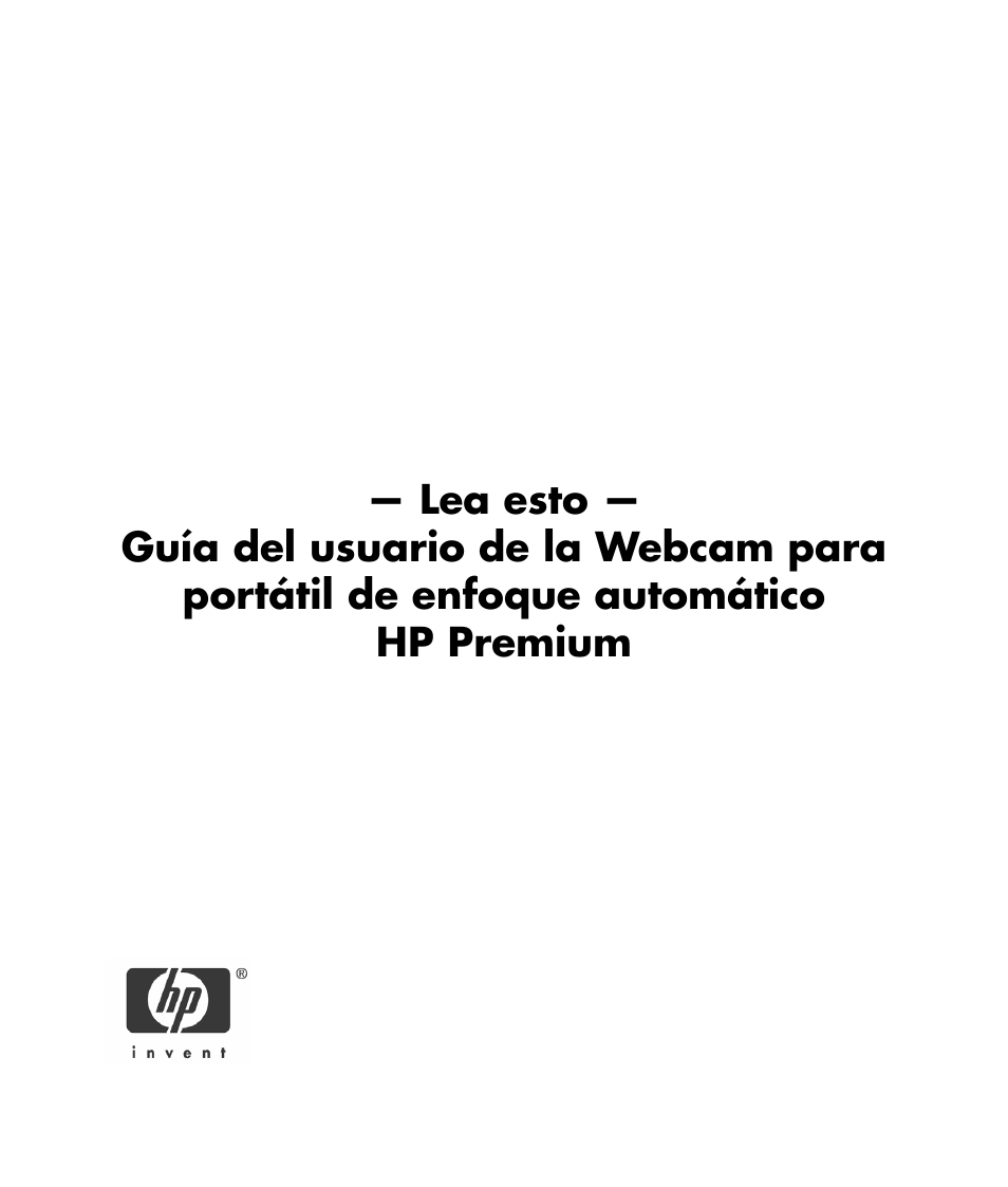 Español | HP 2-Megapixel Autofocus Webcam User Manual | Page 25 / 241