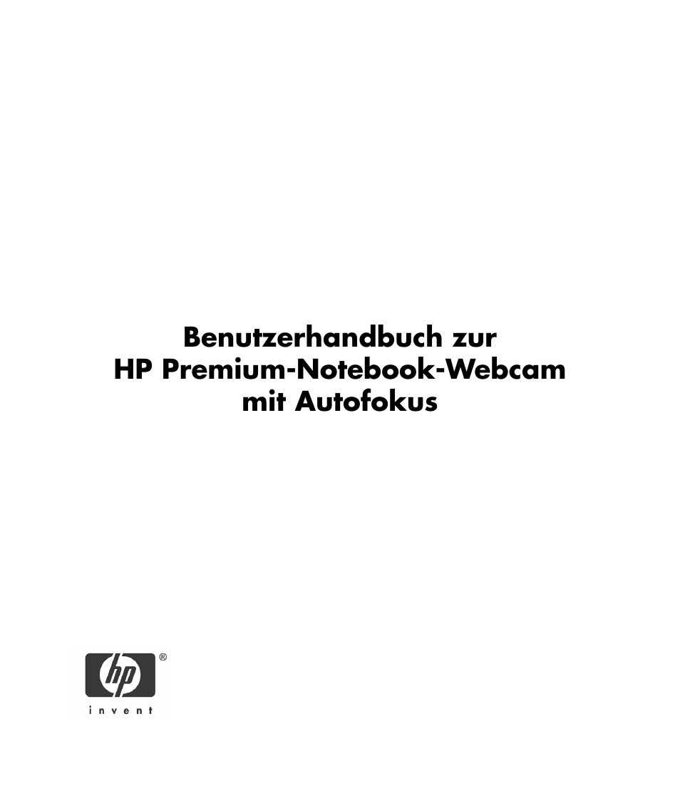 Deutsch | HP 2-Megapixel Autofocus Webcam User Manual | Page 79 / 241