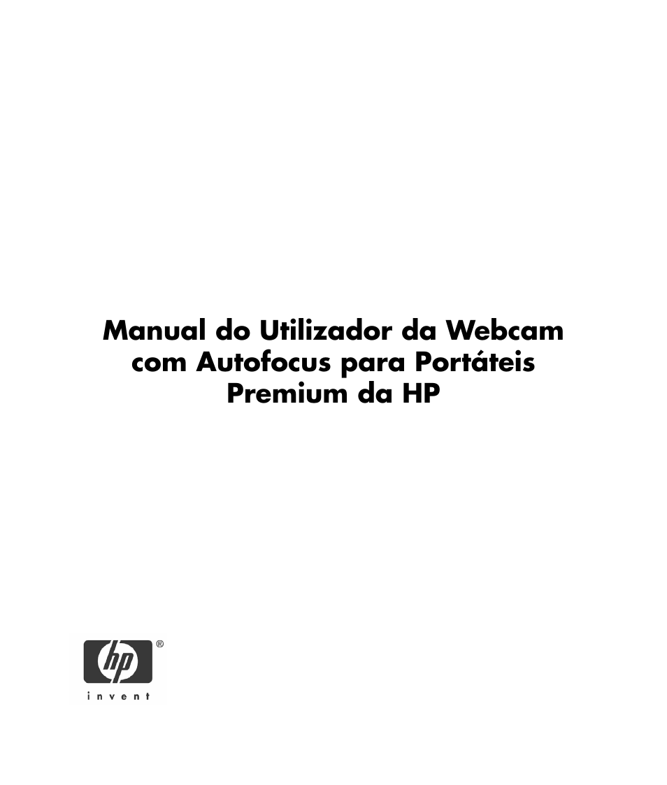 Português | HP 2-Megapixel Autofocus Webcam User Manual | Page 97 / 241