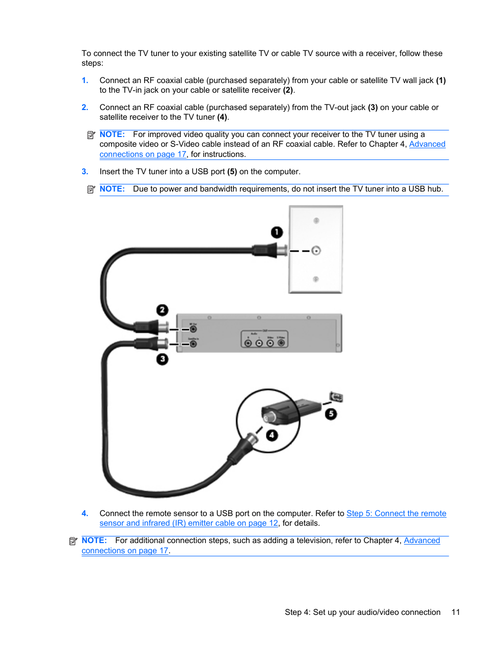 HP USB Hybrid ATSC NTSC QAM FM TV Tuner User Manual | Page 15 / 43