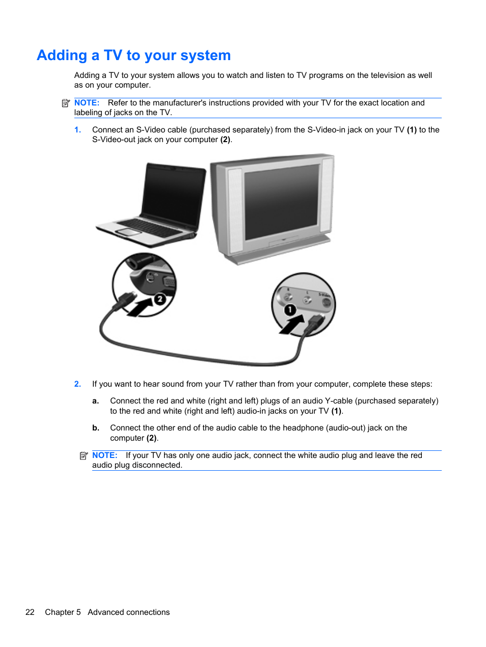 Adding a tv to your system | HP USB Hybrid ATSC NTSC QAM FM TV Tuner User Manual | Page 26 / 43